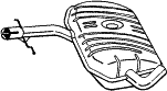 Резонатор BOSAL 233-337