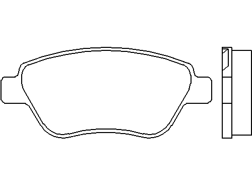 Гальмівні колодки MINTEX MDB2644
