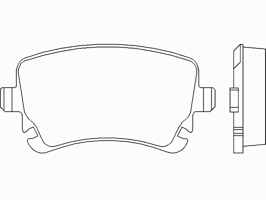 Тормозные колодки MINTEX MDB2673