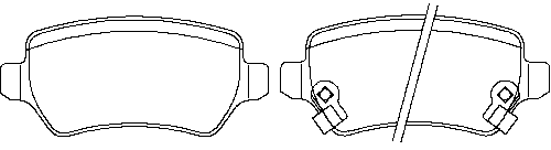 Тормозные колодки MINTEX MDB2357