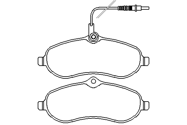 Тормозные колодки MINTEX MDB2901