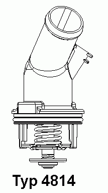 Термостат WAHLER 4814.92D