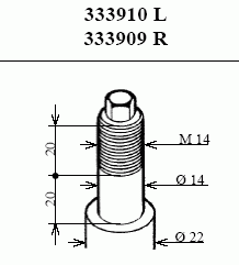 Амортизатор KYB 333909