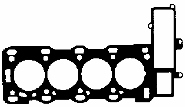 Прокладка головки блока цилиндров (ГБЦ) GLASER H04274-00