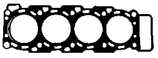 Прокладка головки блока цилиндров (ГБЦ) GLASER H80472-00