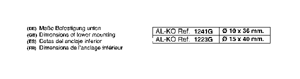 Амортизатор AL-KO 1241G