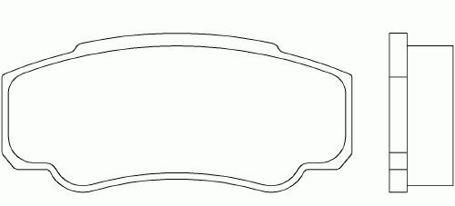 Тормозные колодки PAGID T1356