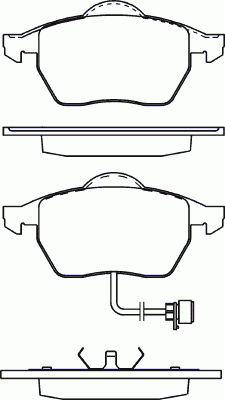 Тормозные колодки PAGID T1162