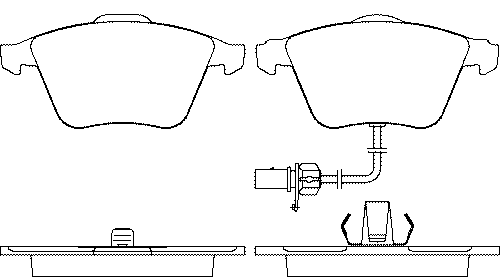 Тормозные колодки PAGID T1218