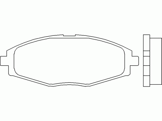 Тормозные колодки PAGID T3093