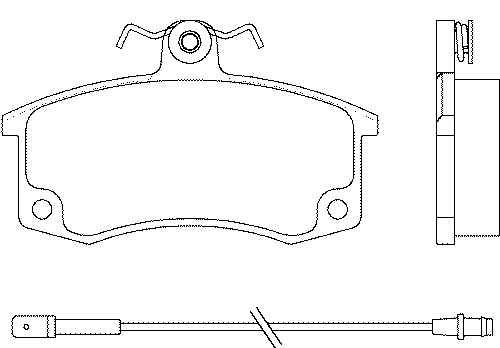 Тормозные колодки PAGID T1349
