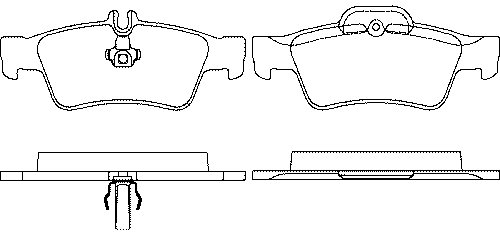Тормозные колодки PAGID T5155