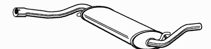 Резонатор WALKER 04165