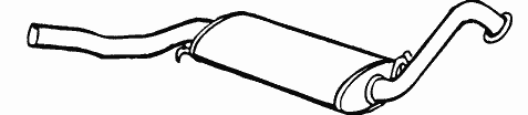 Резонатор WALKER 04253
