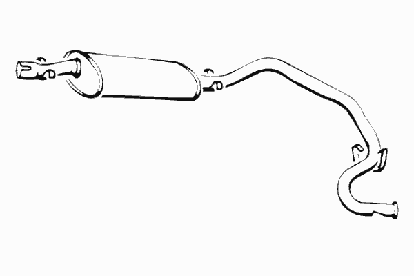 Глушитель WALKER 14226