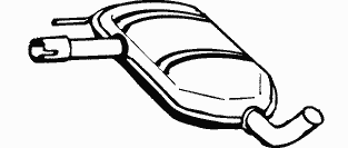 Резонатор WALKER 14445