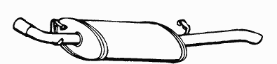Глушитель WALKER 14532