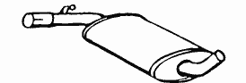 Резонатор WALKER 14660