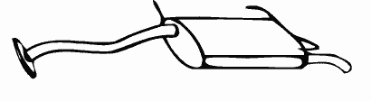 Глушитель WALKER 16593