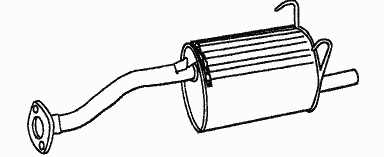 Глушитель WALKER 17781