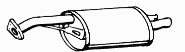 Глушитель WALKER 17891