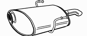 Глушитель WALKER 21097
