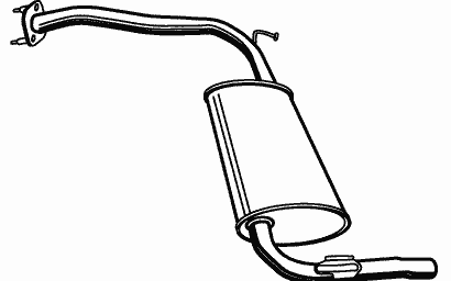 Глушитель WALKER 21126