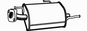 Глушитель WALKER 21231