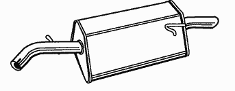 Глушитель WALKER 21410