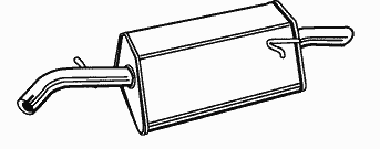 Глушитель WALKER 21411