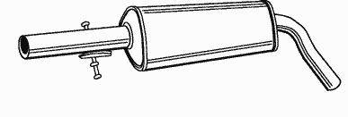 Резонатор WALKER 21575