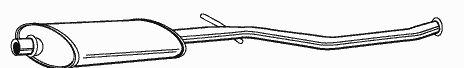 Резонатор WALKER 21881