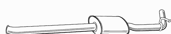 Резонатор WALKER 21917