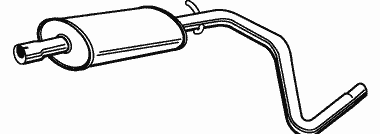 Глушитель WALKER 22125
