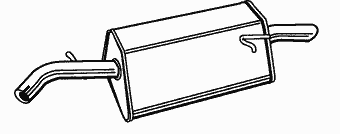 Глушитель WALKER 22179