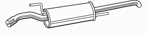 Глушитель WALKER 22365