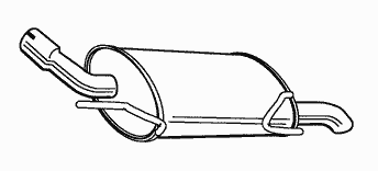 Глушитель WALKER 22372