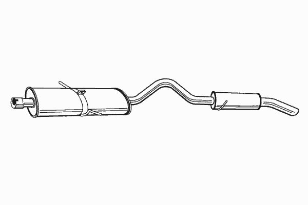 Глушитель WALKER 22453
