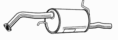 Глушитель WALKER 22459