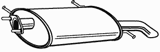 Глушитель WALKER 22461