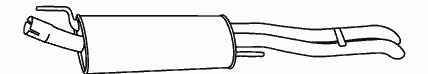 Глушитель WALKER 22483