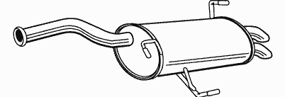 Глушитель WALKER 22603