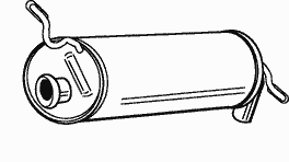Глушитель WALKER 22714
