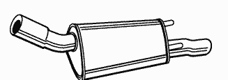 Глушитель WALKER 70308
