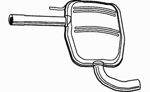 Резонатор WALKER 70636