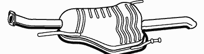 Глушитель WALKER 72356