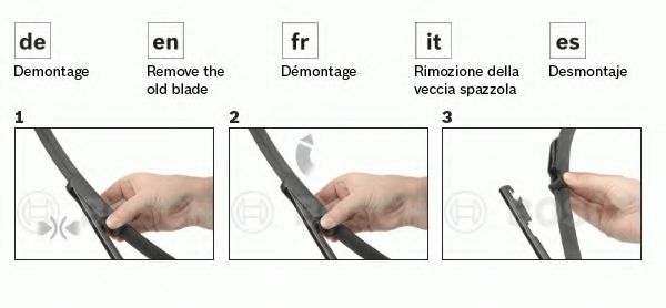 Щетка стеклоочистителя BOSCH 3 397 118 934 Aerotwin