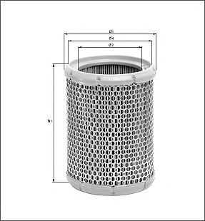 Воздушный фильтр KNECHT LX 290