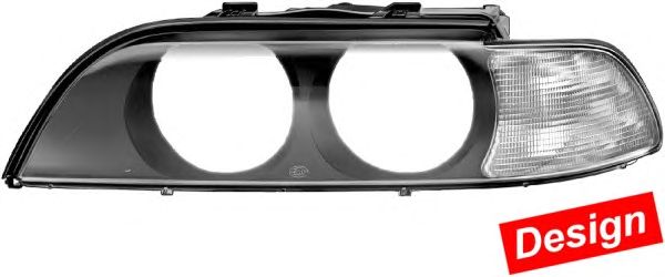 Скло фари HELLA 9ES 152 180-001