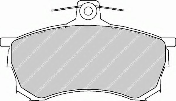 Тормозные колодки FERODO FDB1092